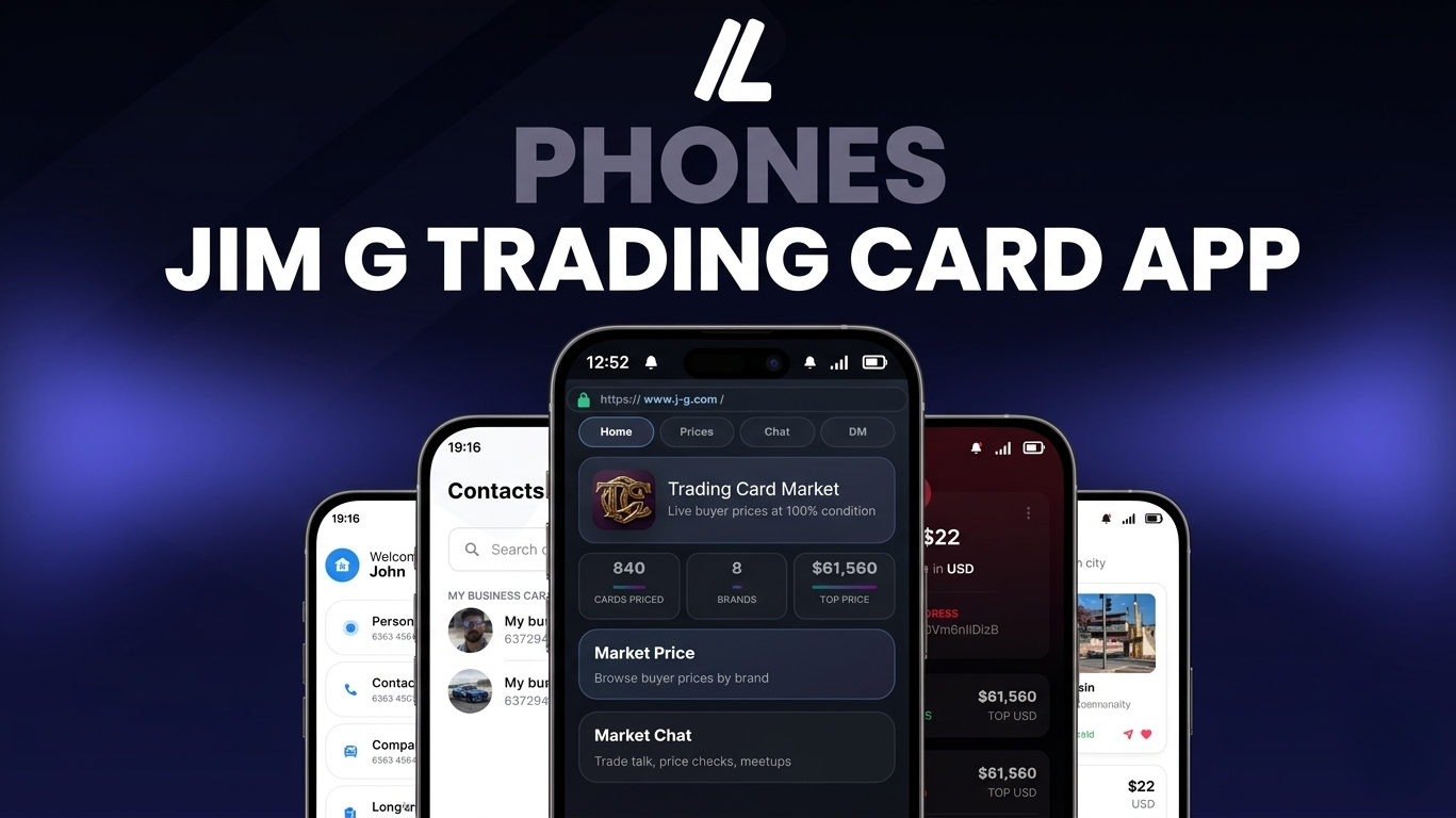 Jim-G Trading Card - 17movement Phone App